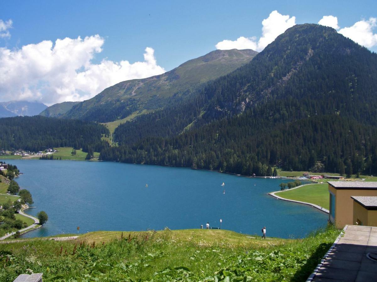 Seeblick Davos Exterior foto